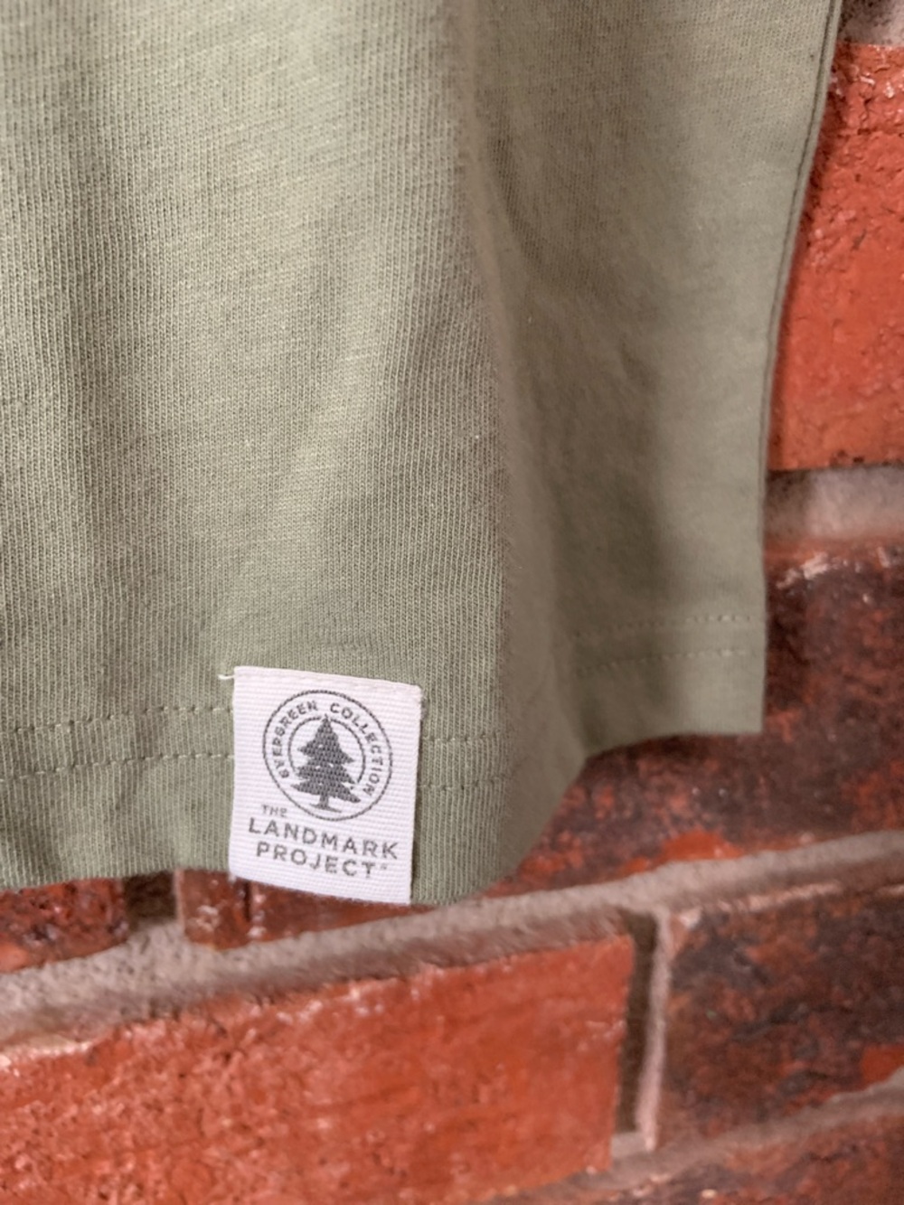 The Landmark Project Zion National Park Graphic T-Shirt Olive Green - Picture 4 of 5